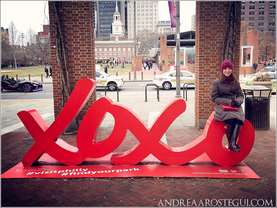 XOXO Love Sculpture Philadelphia