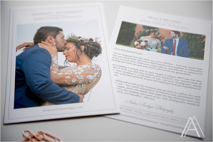 Client Welcome Folders Miami Wedding Photographer Andrea Hazyskiesdesign Client Welcome Packet Template First Look Vs Traditional Wedding Photography Guide