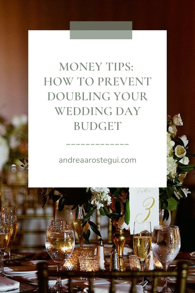 How to prevent doubling your wedding day budget wedding photography tips
